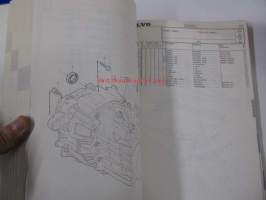 Volvo 850 Series 1993- Parts Catalog -varaosaluettelo englanniksi