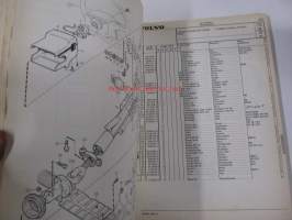 Volvo 850 Series 1991- Parts Catalog -varaosaluettelo englanniksi