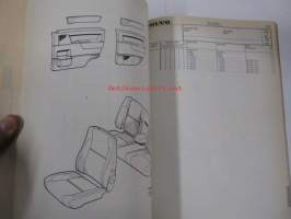 Volvo 850 Series 1991- Parts Catalog -varaosaluettelo englanniksi