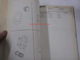Volvo 850 Series 1991- Parts Catalog -varaosaluettelo englanniksi