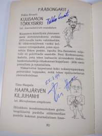 Politiikan bongarin käsikirja (signeerattu)