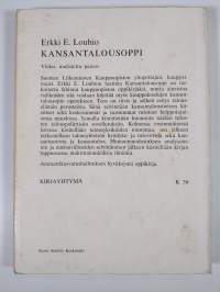 Kansantalousoppi