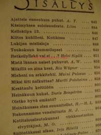 Kotiliesi 1960 nr 13 Heinäkuu. Aiheita :  mieheni on arkkitehti (kirj. Auli Järvi) . Miksi äiti nalkuttaa? Runsaasti mainoksia ja muuta ajankuvaa 1960 -luvulta