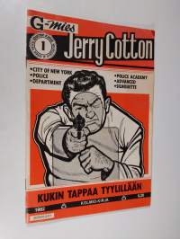 Jerry Cotton 1/1982 : Kukin tappaa tyylillään