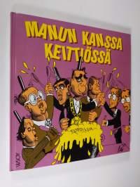 Manun kanssa keittiössä