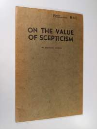On the value of scepticism