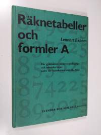 Räknetabeller och formler A