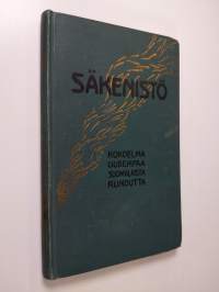 Säkenistö : kokoelma uudempaa suomalaista runoutta : kolmenkymmenenkahden runoilijan runoja ja muotokuvat