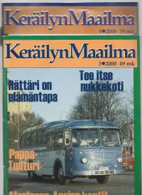 Keräilyn Maailma  2000 nr 3 ja 5 yht 2 lehteä