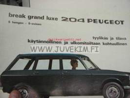 Peugeot 204 Berline, Break 1967 -myyntiesite