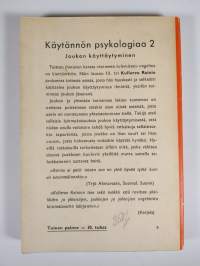 Käytännön psykologiaa 2 : Joukon käyttäytyminen