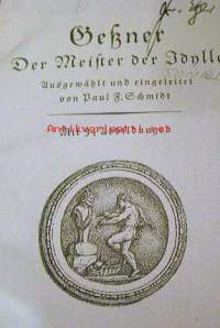 Gessner der Meister der Idylle