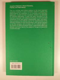 Analytical Methods in Wood Chemistry, Pulping, and Papermaking