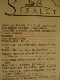 Kotiliesi 1962 nr 17,  Syyskuu . Iskukalusteen värimainos, sisustusteemaa, Wärtsilän Venla emalikasarin koko sivun mainos, Enso -keittö kahden sivun mainos ,