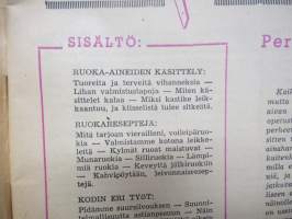 Pirkan parhaat - Pirkka 1950 nr 25 erikoisnumero -neuvoja, ohjeita, vinkkejä kotitalouden moninaisiin tarpeisiin