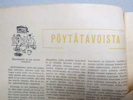Pirkan parhaat - Pirkka 1950 nr 25 erikoisnumero -neuvoja, ohjeita, vinkkejä kotitalouden moninaisiin tarpeisiin