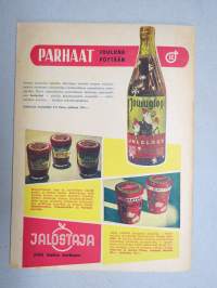 Pirkan parhaat - Pirkka 1950 nr 25 erikoisnumero -neuvoja, ohjeita, vinkkejä kotitalouden moninaisiin tarpeisiin