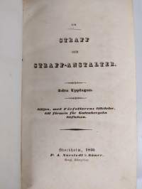 Om straff och straff-anstalter (1840)
