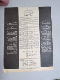 Virkkausmalleja - Kauniita, käytännöllisiä, monipuolisia -leimattu &quot;Turun Vanuliike 22.9.1936&quot;