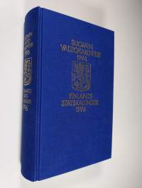 Suomen valtiokalenteri 1996 : Finlands statskalender