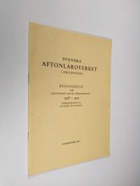 Svenska aftonläroverket i Helsingfors : Redogörelse för läroverkets tolfte verksamhetsår 1958-1959