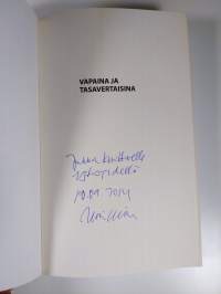 Vapaina ja tasavertaisina : ihmisoikeudet uskontojen näkökulmasta (signeerattu, ERINOMAINEN)