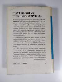 Psykologian peruskysymyksiä