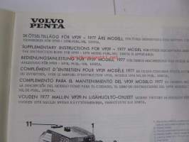 Volvo Penta 39, 51 Instruktionsbok, Owner´s manual, Ohjekirja -käyttöohjekirja