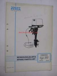 Volvo Penta Archimedes, typ 150, 140 cc, 2-cyl.reservdelslista, spare parts list -varaosaluettelo