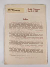 Herää valvomaan 7-8/1961