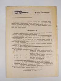 Herää valvomaan 9/1960