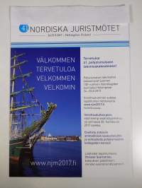 Advokaatti vuosikerta 2017 n:o 1-6, n:o 5 puuttuu