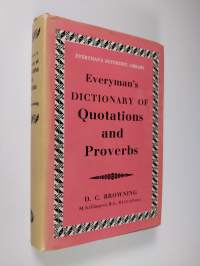 Everyman&#039;s dictionary of quations and proverbs