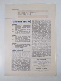 SMMY tiedotuslehti n:o 17/1976