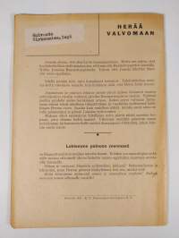 Herää valvomaan 1-2/1953