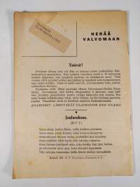 Herää valvomaan 12/1952