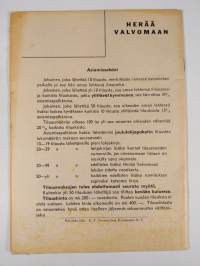 Herää valvomaan 10/1952