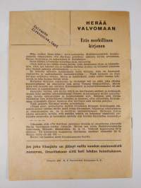 Herää valvomaan 3/1952