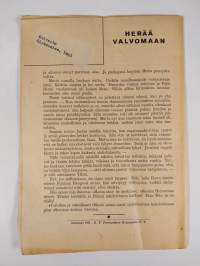 Herää valvomaan 12/1951