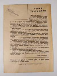 Herää valvomaan 9/1951