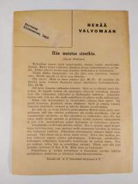 Herää valvomaan 3/1951