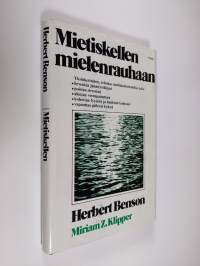 Mietiskellen mielenrauhaan