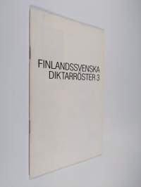 Finlandssvenska diktarröster 3