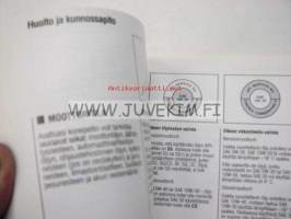 Chevrolet / GMC C/K Pick-up 1992 -käyttöohjekirja