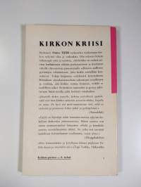 Kirkon kriisi