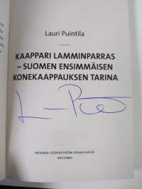 Kaappari Lamminparras : Suomen ensimmäisen konekaappauksen tarina (signeerattu)