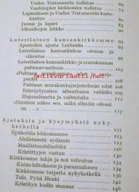 Ajatuksia ja kysymyksiä kirkkotiellä