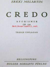 Credo  Afirismer