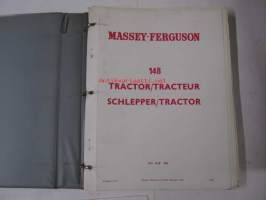 Massey-Ferguson MF 148 tractor Parts Book -traktori varaosaluettelo