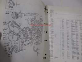 Massey-Ferguson MF 240 -522354 tractor Parts Book -traktori varaosaluettelo